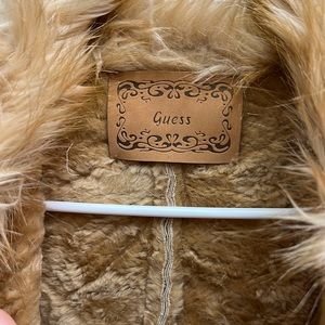 Beautiful boho style suede jacket, Embroidered front,  Latch hooks to close
